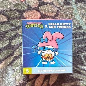 Hello Kitty My Melody & Leonardo Pink Blue Action Figure
